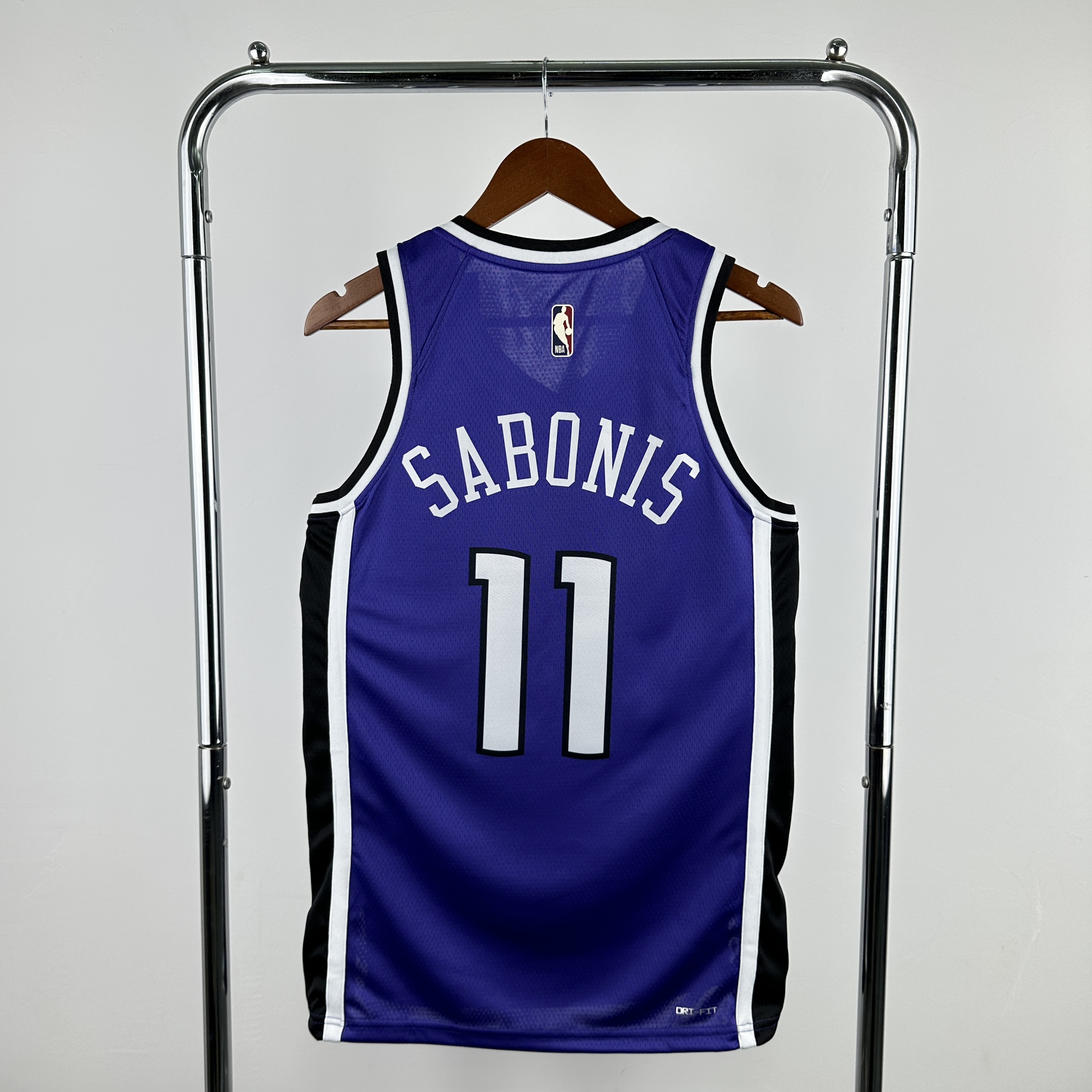 Men Sacramento Kings #11 Sabonis Purple Season Throwback Nike 2025 NBA Jersey->sacramento kings->NBA Jersey
